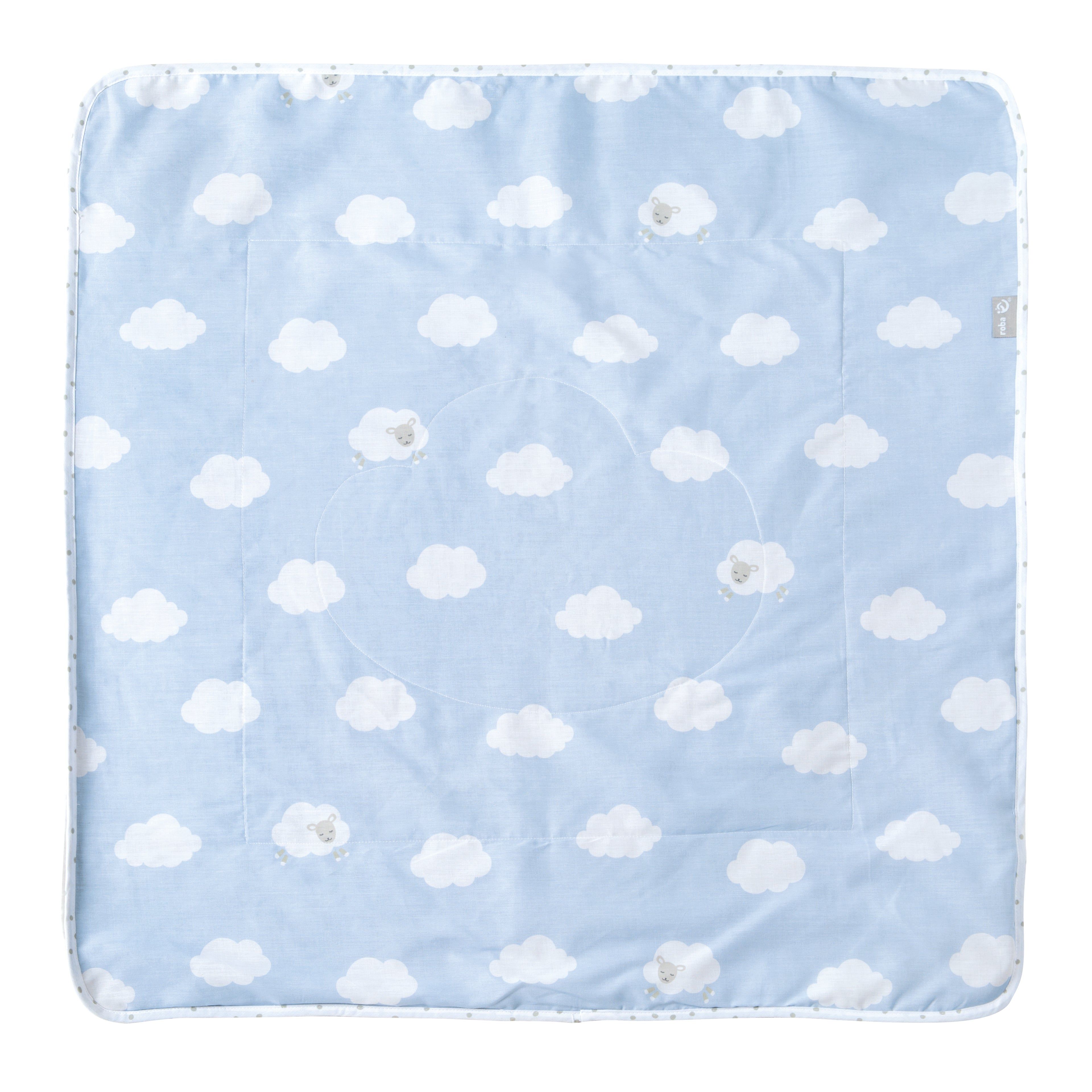 roba Kuscheldecke 'Kleine Wolke blau'