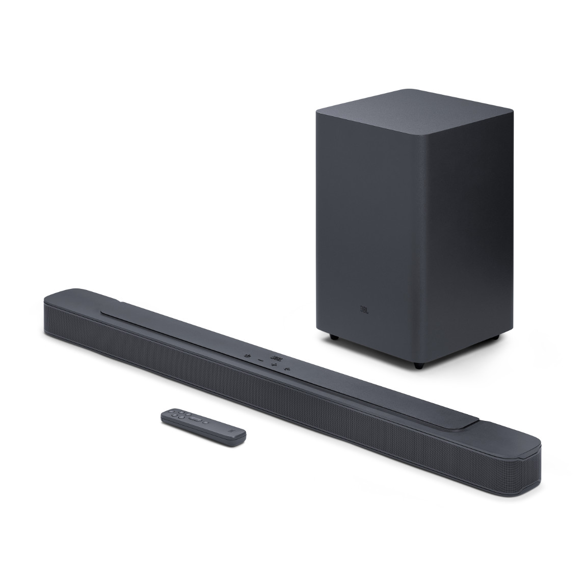 JBL Bar 2.1 Deep Bass (MK2) - 2.1 Kanal-Soundbar mit kabellosem Subwoofer - Schwarz